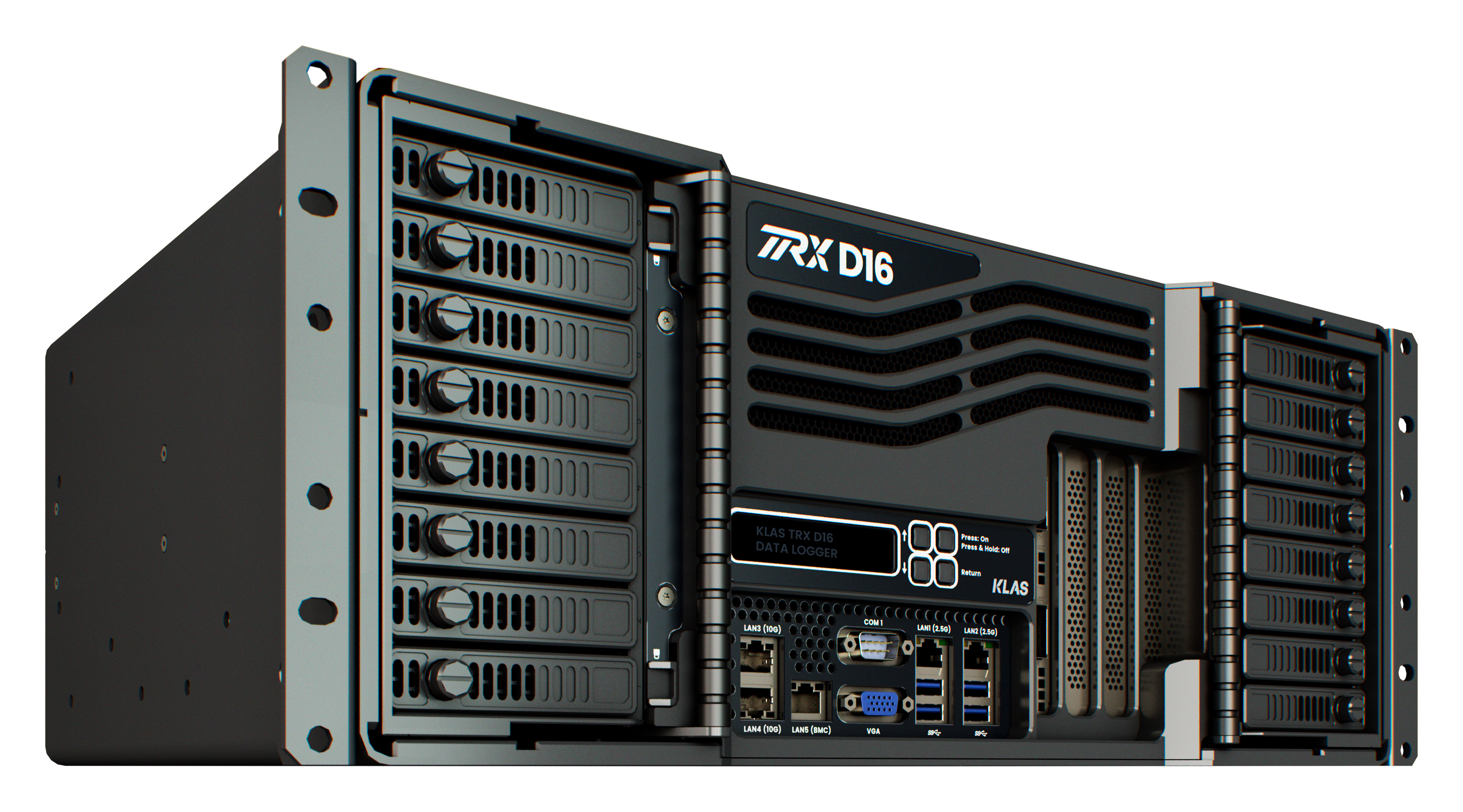 TRX D16 200Gbps vehicle data logger