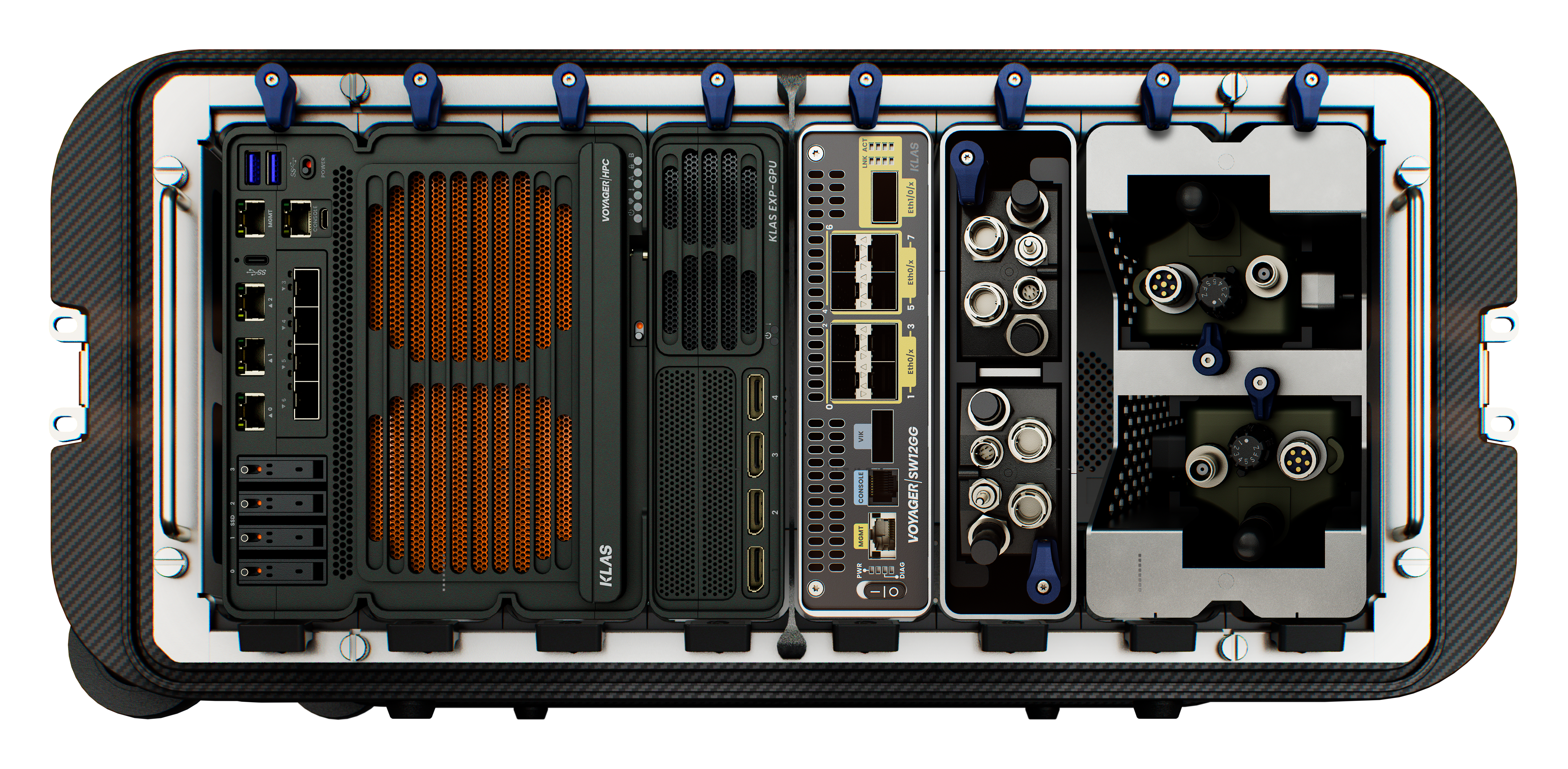 VoyagerHPC high-performance computing in a mission-ready system