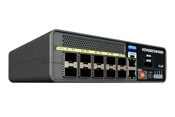 VoyagerSW10GG brings Cisco’s ESS9300 high-bandwidth switch to the Voyager ecosystem.